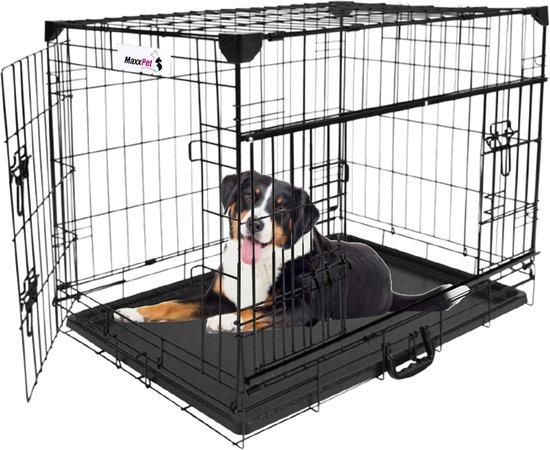 MaxxPet opvouwbare metalen hondenbench